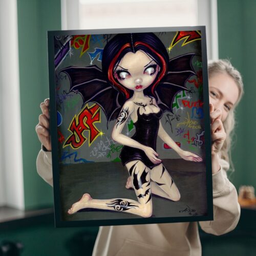 Jasmine Becket Griffith - Bat Tattoos - 60x80cm – Bild 4