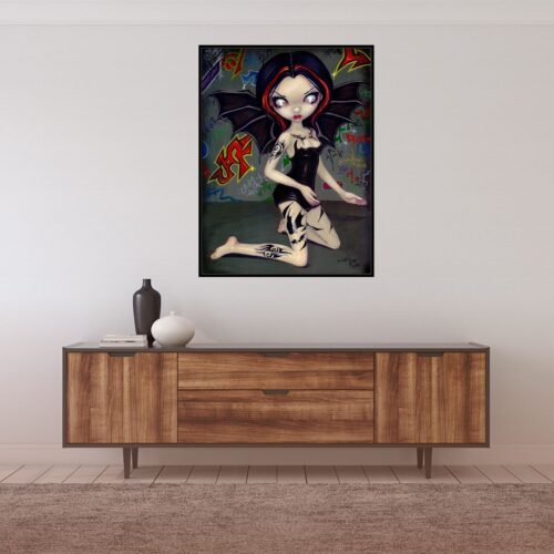 Jasmine Becket Griffith - Bat Tattoos - 60x80cm – Bild 9