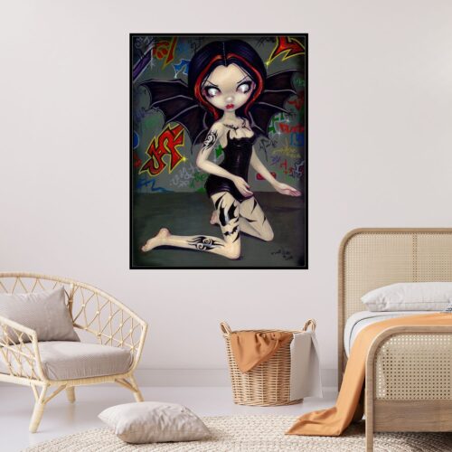 Jasmine Becket Griffith - Bat Tattoos - 60x80cm – Bild 5