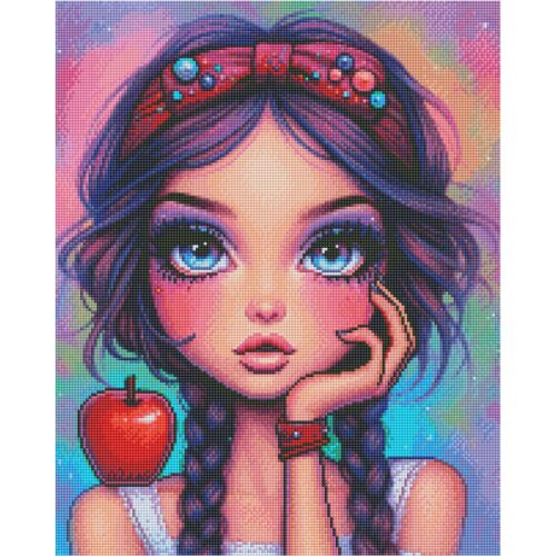 Amaris - Numixie Apple Drama - 40x50cm - Eckige Harzsteine – Bild 2